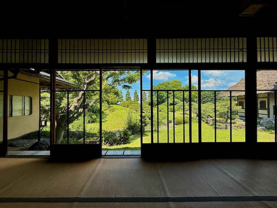蘆花浅水荘（記恩寺）庭園 ― 山元春挙旧邸／国指定重要文化財…滋賀県