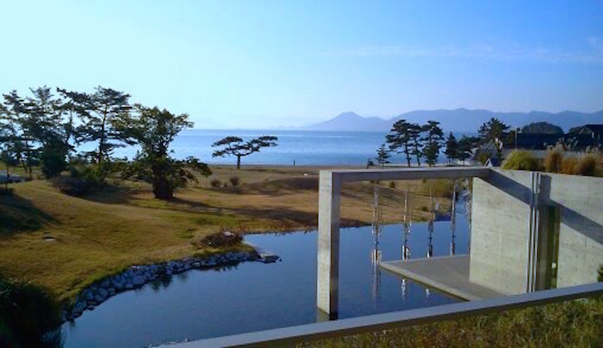 ベネッセハウス 安藤忠雄建築 香川県直島の庭園 庭園情報メディア おにわさん