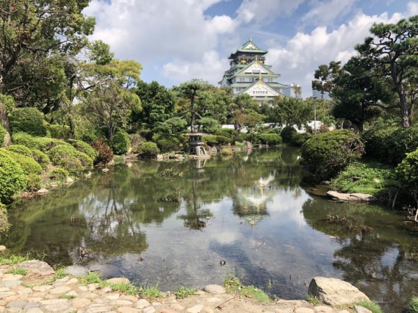 大阪城 日本庭園